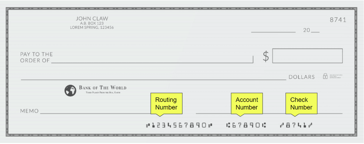 router vs account number